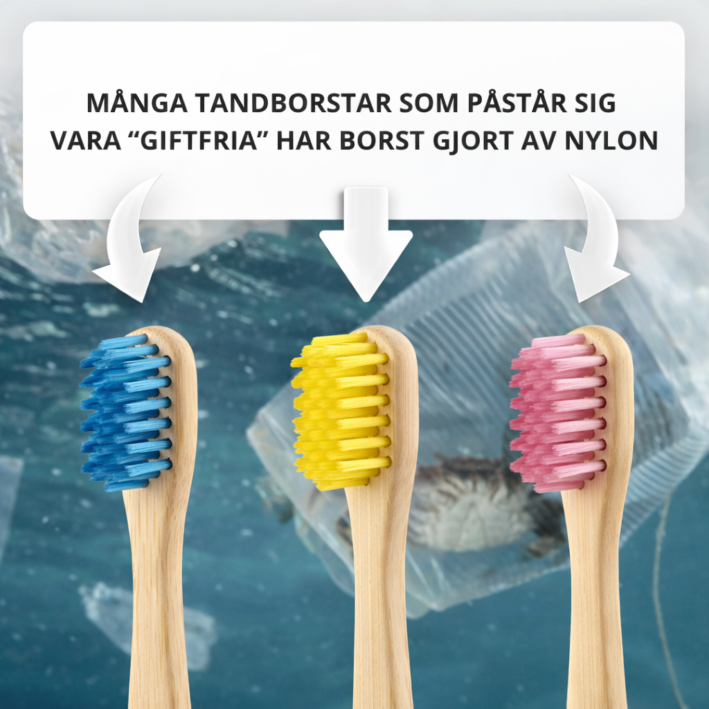 ORIS Naturlig Tandborste 5-pack